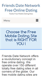 Mobile Screenshot of friendsdatenetwork.com